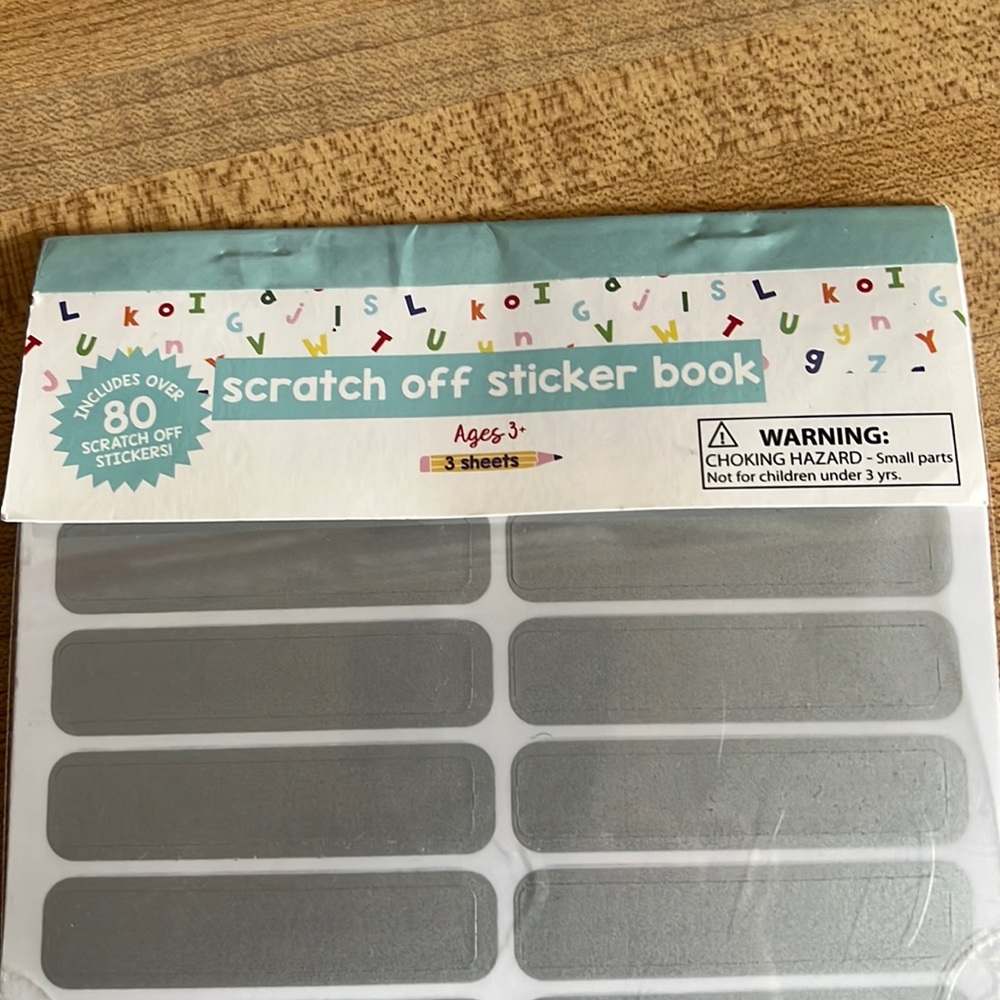New Scratch Off Sticker Book - Picture 2 of 8